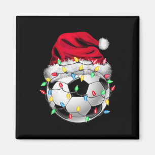 Kerstvoetbal Xmas Kerstman Sporthoed Byll Kinderen Magneet