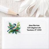 Kerstvogel Etiket (Insitu)