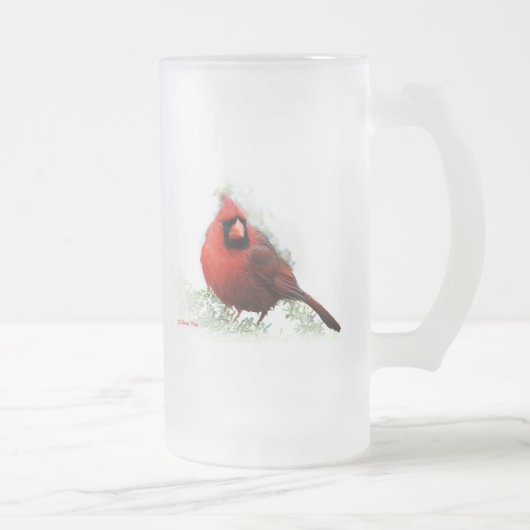 kerstvogel matglas bierpul (Rechts)