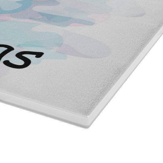 kerstvogel snijplank (Hoek)