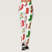 kerstvoorraad leggings (Achterkant)