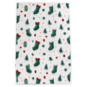 kerstvoorraad medium cadeauzakje (Achterkant)