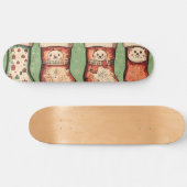 kerstvoorraad skateboard (Horizontaal)