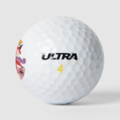 kerstvos golfballen (Logo)