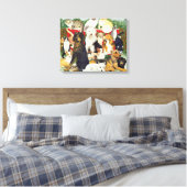 Kerstvrede Canvas Afdruk (Insitu (Slaapkamer))