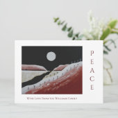 Kerstvredeswoestijn Southwest Holiday Kaart (Staand voorkant)