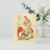  kerstvreugde feestwensen Speelgoed Feestdagenkaart (Staand voorkant)