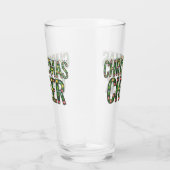Kerstvreugde Kersttypografie Glas (Rechts)