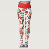 Kerstvreugde Leggings (Voorkant)