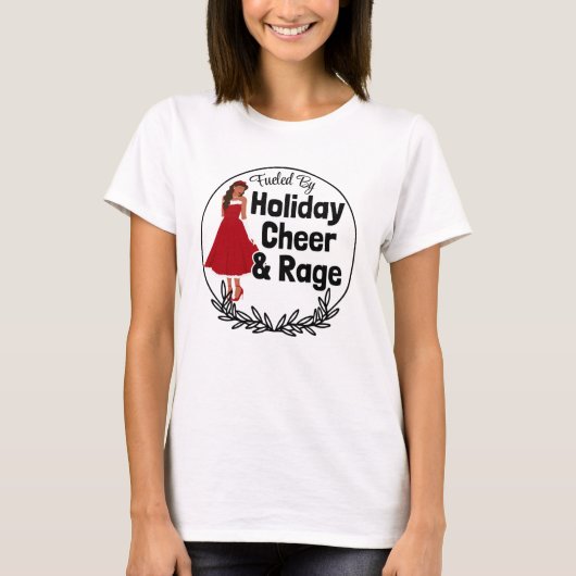 Kerstvreugde & Woede T-shirt (Voorkant)