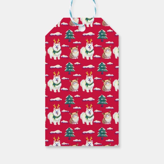 Kerstvrienden Cadeaulabel (Achterkant)