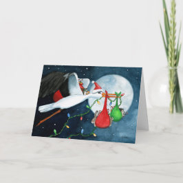 Kerstvrienden Familie Huisdieren door Bihrle Kaart