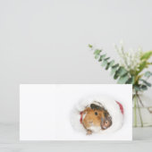 Kerstvrienden Feestdagenkaart (Staand voorkant)