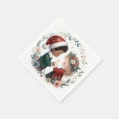 kerstvrienden servet (Hoek)