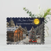 Kerstvrije tijd kaart (Staand voorkant)