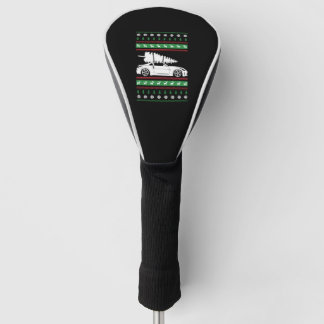 kerstwagen golfheadcover