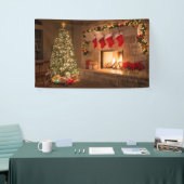kerstwandbanner spandoek (Beurs)