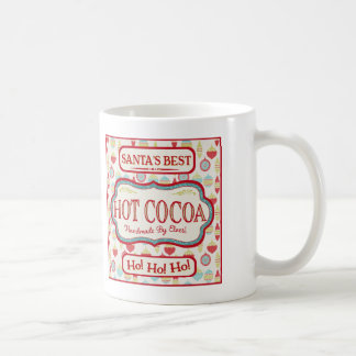 Kerstwarme cacaoMok, beste stijl voor kerstman Koffiemok