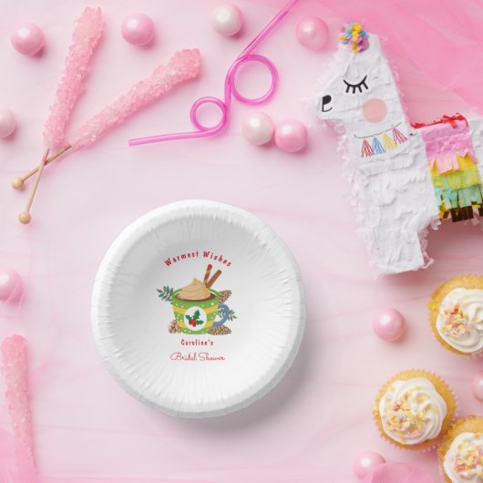 Kerstwarme chocolade-cacabekertje papieren kommen (Feest)