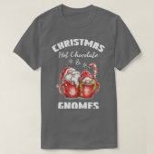 Kerstwarme chocolade en koepel t-shirt (Design voorkant)