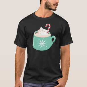 Kerstwarme chocolade t-shirt