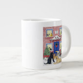 kerstwarmth jumbo mok (Voorkant rechts)