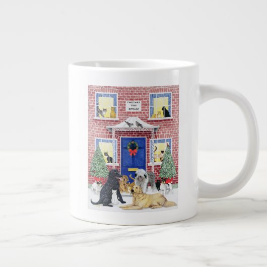 kerstwarmth jumbo mok (Rechts)