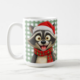 Kerstwasbeer Koffiemok