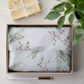 kerstWaterverf Papieren II Design 9 Tissuepapier (Geschenk)