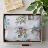 kerstWaterverf Tissuepapier (Geschenk)