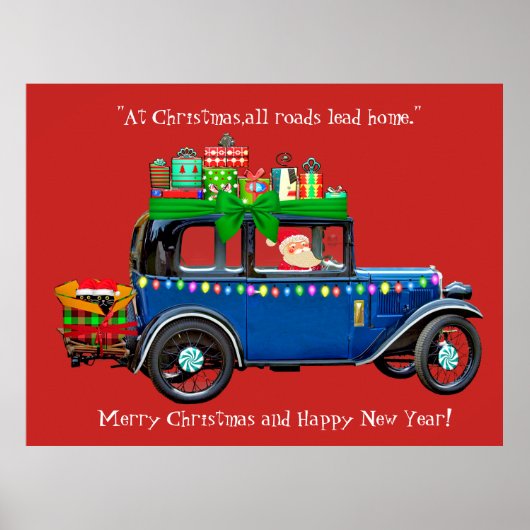 Kerstweg Poster (Voorkant)