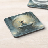 kerstwens bier onderzetter (Linkerzijde)