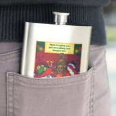 kerstwens heupfles (Voorbeeld)