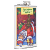 kerstwens heupfles (Rechts)