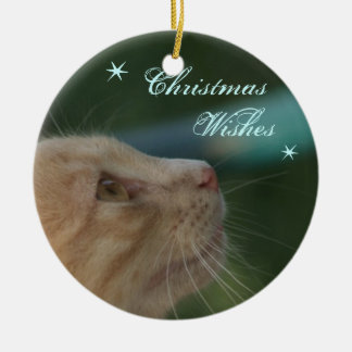 kerstwens keramisch ornament
