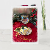 Kerstwensen briefkaart (Voorkant)