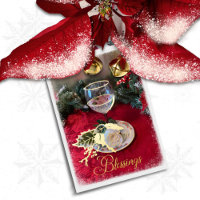 Kerstwensen briefkaart