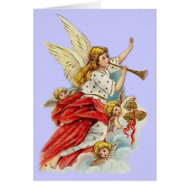 Kerstwensen engelen (Voorkant)
