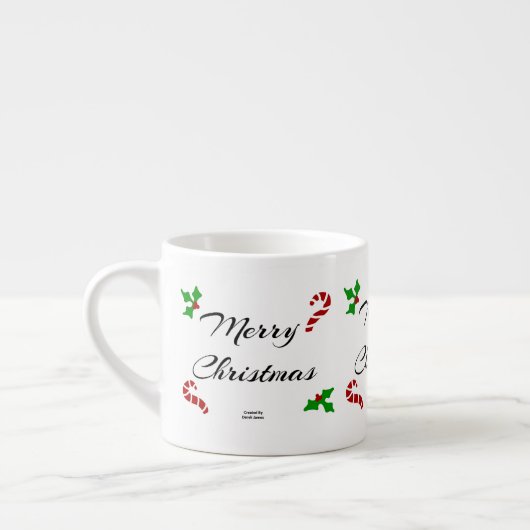 Kerstwensen Espresso Mok (Links)