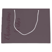 Kerstwensen Grote Papieren Geschenktas Groot Cadeauzakje (Voorkant)