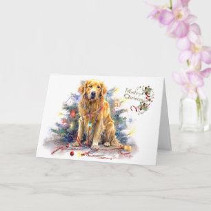 Kerstwensen in Tangled Delight Kerstmis Kaart