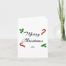 Kerstwensen Kleine Wenskaart