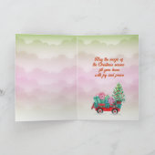 Kerstwensen Retro Kinderen Kerst Vakantiekaart Feestdagen Kaart (Binnen)