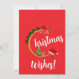 Kerstwensen serie 02 feestdagenkaart