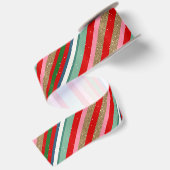 Kerstwensen Strepen Lint (Achterkant)