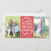 Kerstwensen Verzameling Feestdagenkaart (Voorkant)