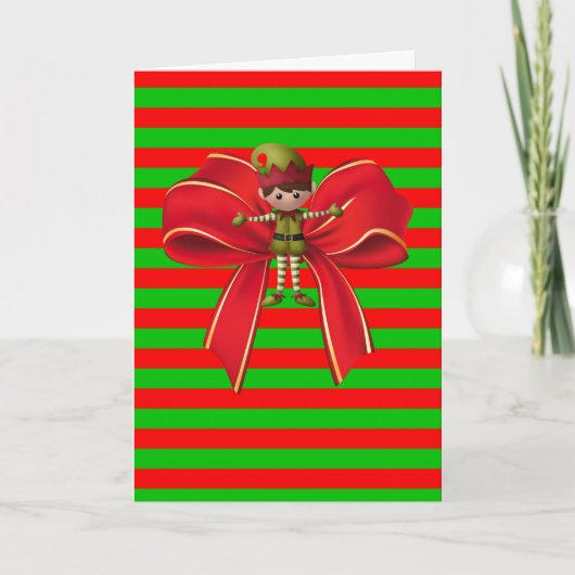 kerstWenskaart Feestdagen Kaart (Voorkant)