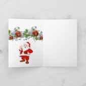 kerstWenskaart Feestdagen Kaart (Binnen)