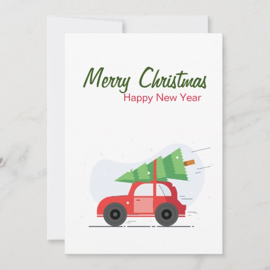 kerstWenskaart Feestdagenkaart (Voorkant)