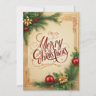 kerstwenskaart feestdagenkaart